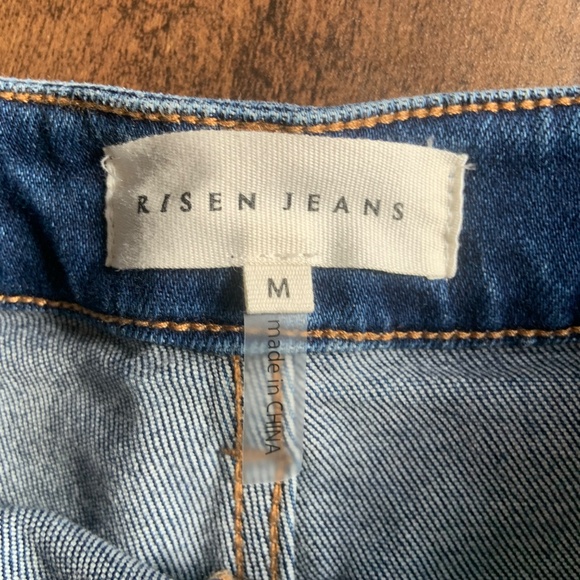 Risen Distressed Denim Shorts - Picture 3 of 4